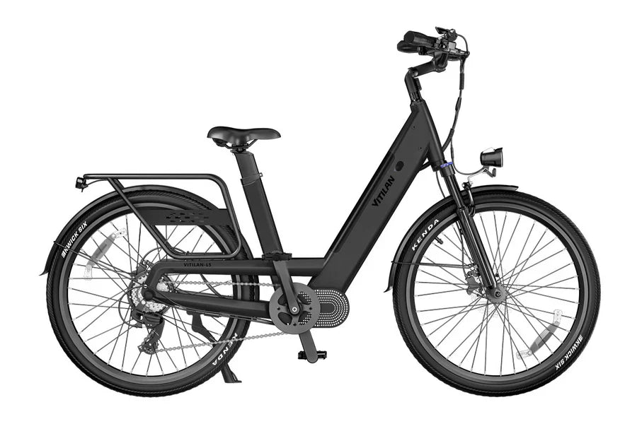 Vitilan L5 Urban Commuter Electric Cargo Bike.
