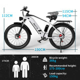 DUOTTS F26 Electric Mountain Bike - Pogo Cycles available in cycle to work
