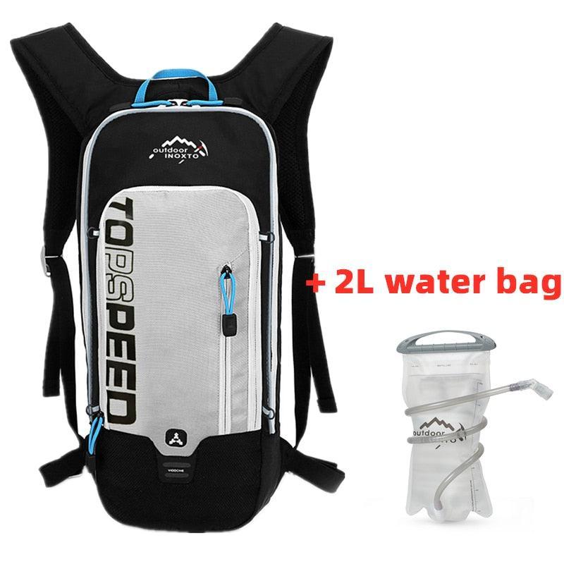INOXTO 6L Cycling Bag Men's Women Riding Waterproof Breathable Bicycle Backpack with 2 ltr water bag- Pogo Cycles