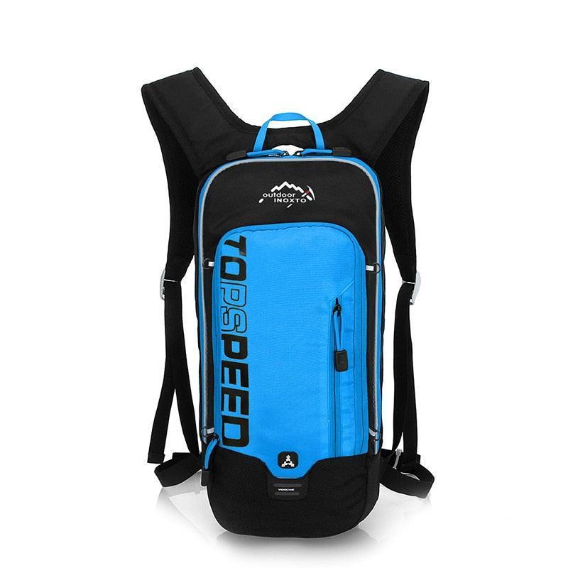 INOXTO 6L Cycling Bag Men's Women Riding Waterproof Breathable Bicycle - Blue Backpack - Pogo Cycles, Ireland