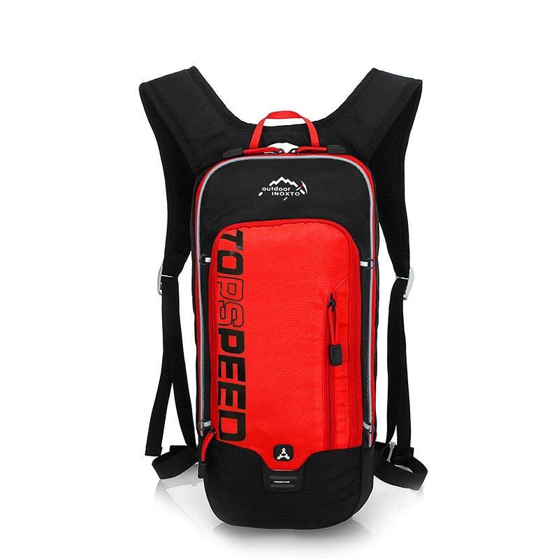 INOXTO 6L Cycling Bag Men's Women Riding Waterproof Breathable Bicycle - Red Backpack - Pogo Cycles