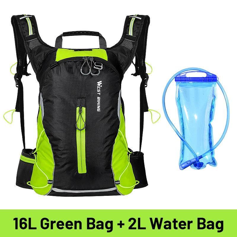 WEST BIKING 10L Breathable Cycling Backpack Waterproof Folding Bicycle Bag - Pogo Cycles