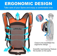 18L Outdoor Sports Backpack for Climbing, Hiking, Running, Cycling, Hydration, Waterproof - Pogo Cycles