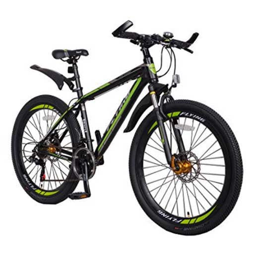 FLYing Lightweight 21 speeds Mountain Bikes Bicycles Strong Alloy Frame with Disc brake and Shimano parts Warranty