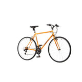 Insync Men's Serpens 18 Speed Hybrid Bike, 22-Inch Size, Orange