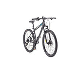 Insync Men's Zukan 27.5-Inch (650B) Front Suspension Alloy ATB 24 Speed Mountain Bike, 19-Inch Size, Black