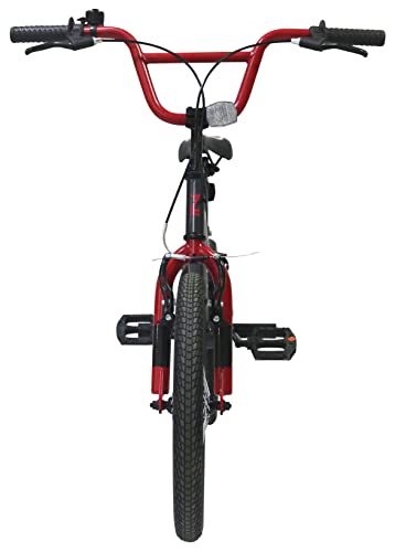 Zombie Plague wheel BMX Bike, 18inch wheel and 12inch frame, Red/Black