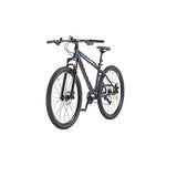 Insync Men's Zukan 27.5-Inch (650B) Front Suspension Alloy ATB 24 Speed Mountain Bike, 19-Inch Size, Black