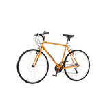 Insync Men's Serpens 18 Speed Hybrid Bike, 22-Inch Size, Orange