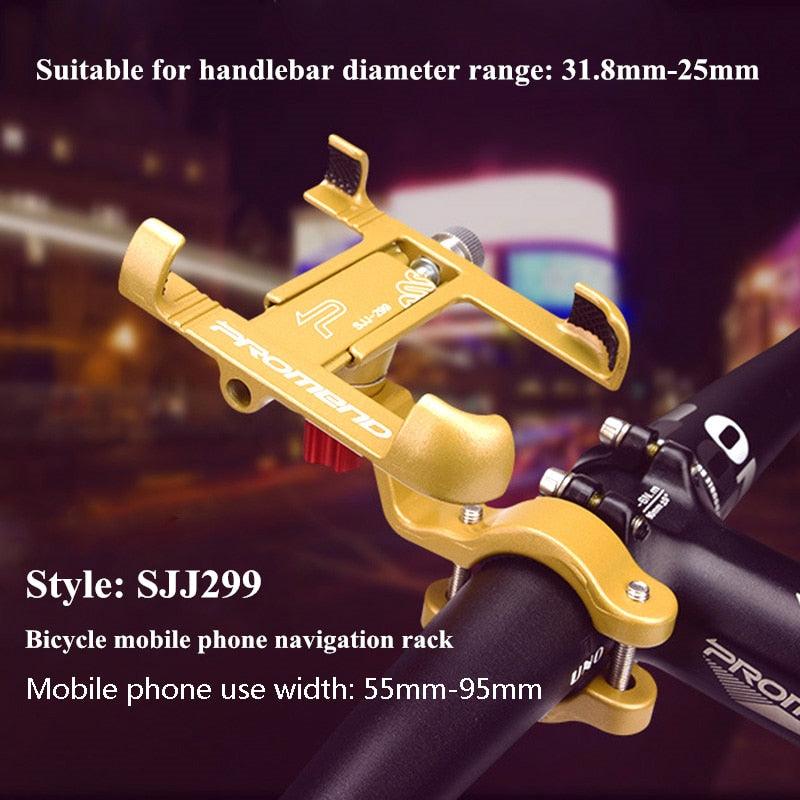 360 Rotatable Bike Mobile Phone Holder Aluminum Adjustable Bicycle Holder Non-slip MTB Phone Mount Stand Cycling Bracket - Pogo Cycles