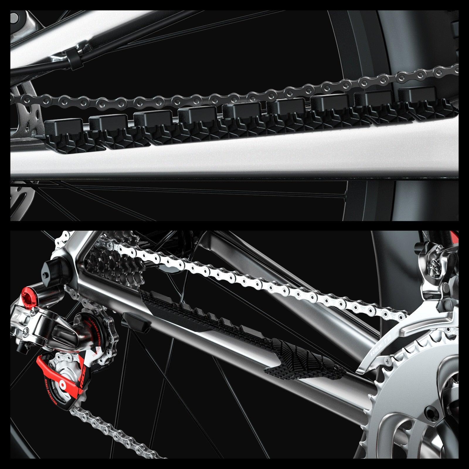 3D Silicone MTB Chain Posted Guards Road Bike Frame Scratch Resistant Protector MTB Bicycle Care Guard Cover Protective Sticker - Pogo Cycles