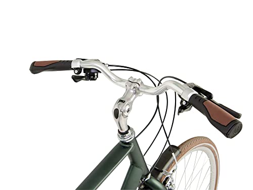 Raleigh - PNG17MT - Pioneer Grand Tour 700c 24 Speed Men's Hybrid Bike in Green / Black Size Small