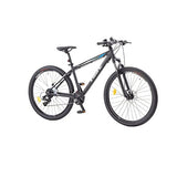 Insync Men's Zukan 27.5-Inch (650B) Front Suspension Alloy ATB 24 Speed Mountain Bike, 19-Inch Size, Black