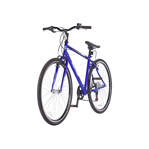 Wildtrak - Steel Trekking Bike, Adult, 700C, 6 Speed - Blue
