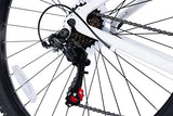 Wildtrak - Alloy Mountain Bike, Adult, 26 Inch, 18 Speed, Shimano shifters - White