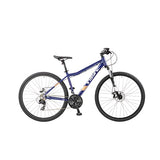 Insync Urban Kojima 1.1 Women’s Hybrid Bike With 26-Inch Wheels & 20-Inch Steel Frame, 21-Speed Shimano Gearing & Sunrace Revoshift Shifters, Freewheel 6-Speed Index 14-28 T, V-Brake, Aqua Colour