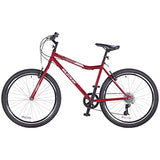 Wildtrak - Steel Bike, Adult, 26 Inch, 18 Speed - Burgundy