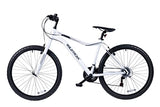 Wildtrak - Alloy Mountain Bike, Adult, 26 Inch, 18 Speed, Shimano shifters - White