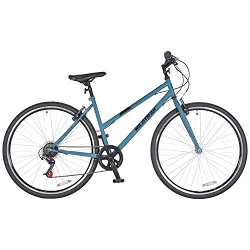 Wildtrak Steel Trekking Bike Adult 700C 6 Speed Green Lets Cycle Ireland