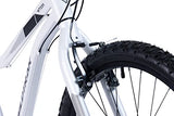Wildtrak - Alloy Mountain Bike, Adult, 26 Inch, 18 Speed, Shimano shifters - White
