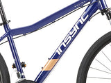Insync Urban Kojima 1.1 Women’s Hybrid Bike With 26-Inch Wheels & 20-Inch Steel Frame, 21-Speed Shimano Gearing & Sunrace Revoshift Shifters, Freewheel 6-Speed Index 14-28 T, V-Brake, Aqua Colour