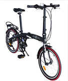 ECOSMO 20" Lightweight Alloy Folding City Bike Bicycle,11.5kg - 20AF09BL