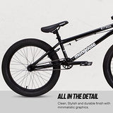 Mongoose Ritual Kids/Youth BMX Bike, 51 Centimeter Wheels, Hi-Ten Steel Frame, Caliper Brakes, Black