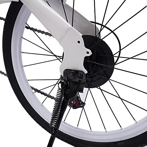 ROMYIX Folding Bicycle,20 Inch 7 Speed bikes for adults,Lightweight Alloy Folding City Bike Bicycle