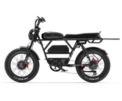 LANKELEISI X-Black Knight Dual Motor Electric Cargo Bike