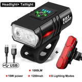 3T6 LED Bicycle Light Front 4800mAh USB Rechargeable - Pogo Cycles