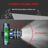 NEWBOLER 5000mAh Bicycle Light Set T6 USB Rechargeable Battery Adjustable Zoom Bike Front Headlight Cycling Lamp with Taillight - Pogo Cycles