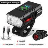 3T6 LED Bicycle Light Front 4800mAh USB Rechargeable - Pogo Cycles