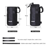 Rhinowalk Bike Bag Handlebar Stem Bag Cycling Water Bottle Carrier Pouch Riding Insulated Kettle Bag Touring Commuting MTB Pack - Pogo Cycles