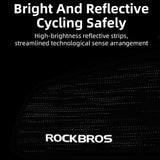 ROCKBROS Cycling Bike Bicycle Top Front Tube Bag Waterproof Frame Bag Big Capacity 1.1L MTB Bicycle Pannier Reflective - Pogo Cycles