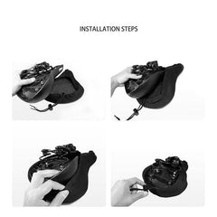 AOSTIRMOTOR Mountain Bike Saddle Seat Cover Thick Breathable Seat Soft Comfortable Foam Bicycle Seat Cushion Cycling Accessories - Pogo Cycles