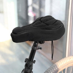 AOSTIRMOTOR Mountain Bike Saddle Seat Cover Thick Breathable Seat Soft Comfortable Foam Bicycle Seat Cushion Cycling Accessories - Pogo Cycles