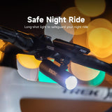XOSS XL400/XL800 Bike Headlight 400/800 Lumen USB Rechargeable Road MTB Front Lamp Bicycle Light Aluminum Ultralight Flashlight - Pogo Cycles