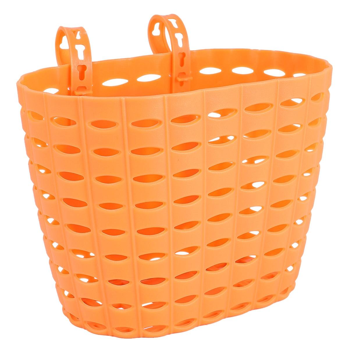 Bicycle Basket Plastic Basket Bike Carrying Storage Replacement Front Cargocycling Plastic Riding L Handlebar Tail Kids Back - Pogo Cycles