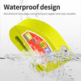 Siren Disc Lock To Prevent Thefts