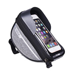Hot Bicycle Frame Front Tube Bag MTB Bike Handlebar Cell Mobile Phone Bag Portable Waterproof Practical Touch Screen Phone Hold - Pogo Cycles