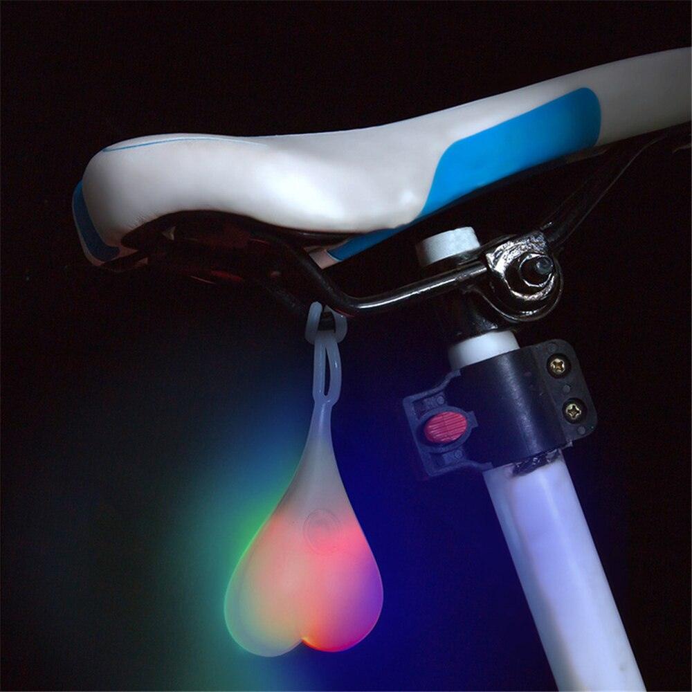 Cycling Balls Tail Silicone Light Bike Waterproof Night LED Red Warning Lights Bicycle Seat Back Egg Lamp Bike Accessories - Pogo Cycles
