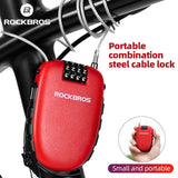 ROCKBROS Portable Password Bike Lock - Pogo Cycles