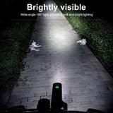 TOPRIDER Bicycle Light 1200LM T6 LED Rechargeable Set Road MTB Bike Front Back Headlight Lamp Flashlight Cycling Light Group - Pogo Cycles