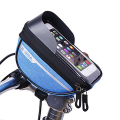 Hot Bicycle Frame Front Tube Bag MTB Bike Handlebar Cell Mobile Phone Bag Portable Waterproof Practical Touch Screen Phone Hold - Pogo Cycles