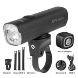 Magicshine RN Series Bicycle Front Light Headlight Taillight Group Set Usb Rechargeable Road MTB Bike Flashlight IPX7Waterproof - Pogo Cycles