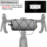 Rhinowalk Bike Bag Portable Handlebar Pannier Multi-purpose Large Capacity Backpack MTB Road Cycling Frame Tube Bag Elastic Band - Pogo Cycles