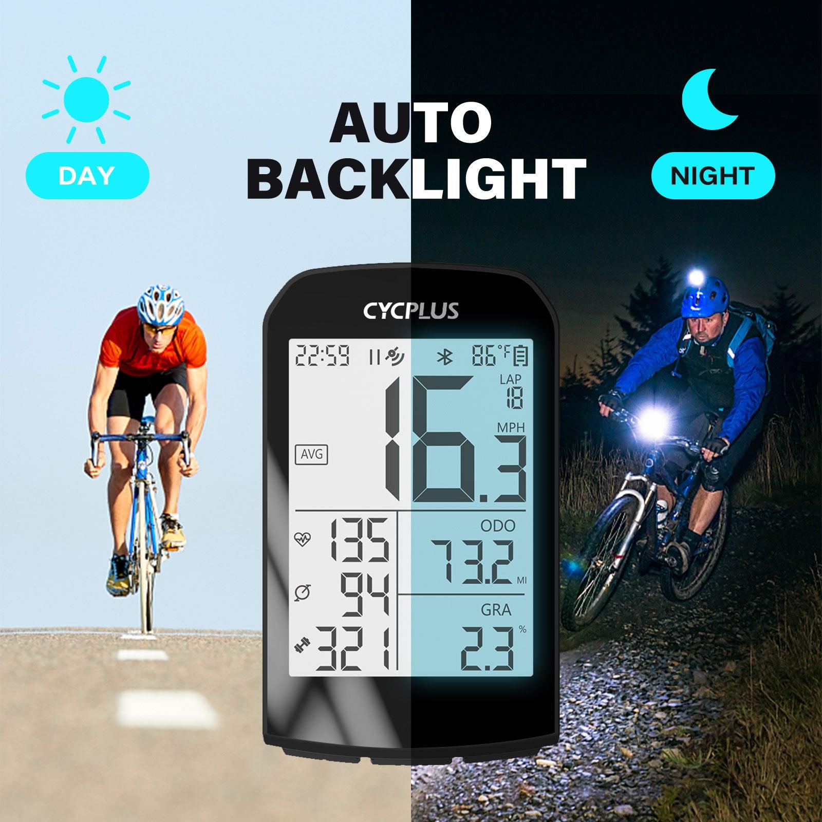 CYCPLUS M1 Cycling GPS Bicycle Speedometer Bike Computer Bluetooth 4.0 ANT+ IPX6 Odometer Bike Accessories - Pogo Cycles