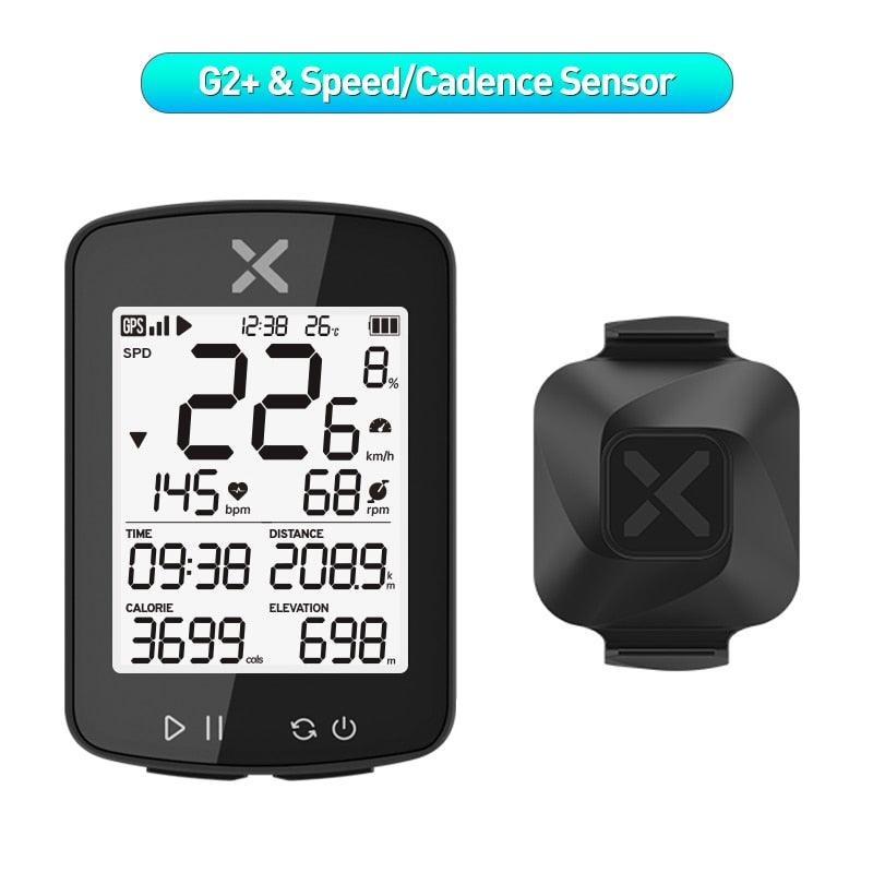 XOSS G2 Bike Computer Wireless GPS Cycling Speedometer Roadbike MTB Waterproof ANT+ Cadence Speed Smart Bicycle Computer - Pogo Cycles