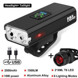 3T6 LED Bicycle Light Front 4800mAh USB Rechargeable - Pogo Cycles