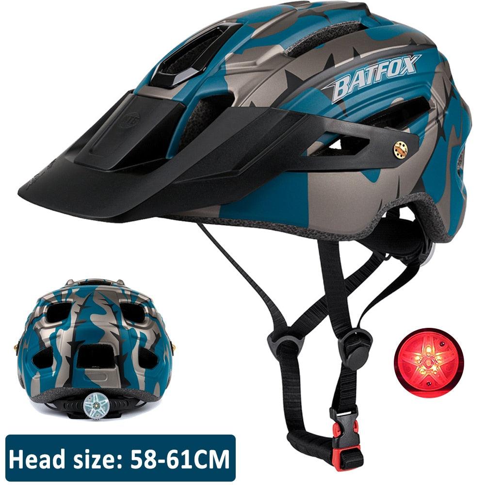 New Batfox Bicycle Helmet M279 blue L58 61CM